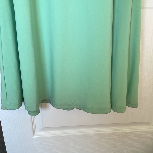 Glamorous Gold and Mint Green Gown / Prom Dress - Picture 5 of 7